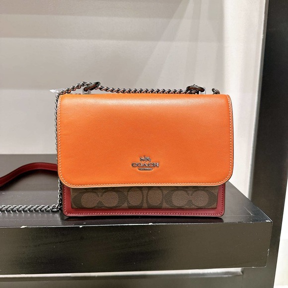 Coach CB899 Klare Crossbody In Signature Canvas IN Sunset Multi - Picture 2 of 6